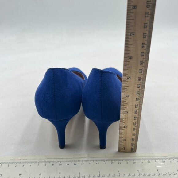 YDN Royal Blue Kitten Heels - Picture 5 of 8
